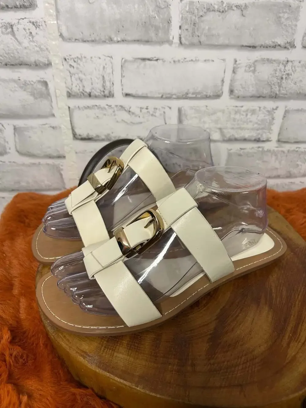 Zara flat sandals